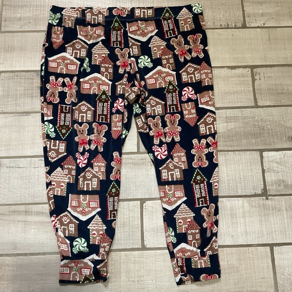 Disney Mickey Mouse Gingerbread Long Sleeve Pajama Set Size 3X XXXL - Picture 14 of 14